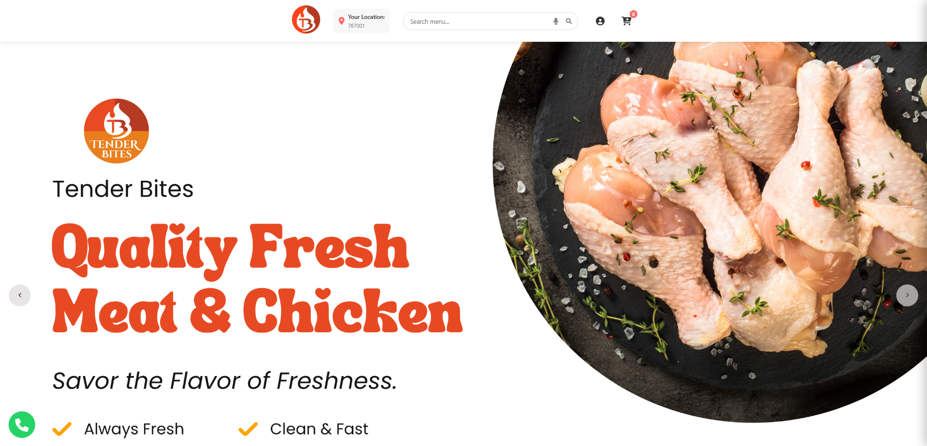 Tender Bites Quality Fresh Meat & Chicken